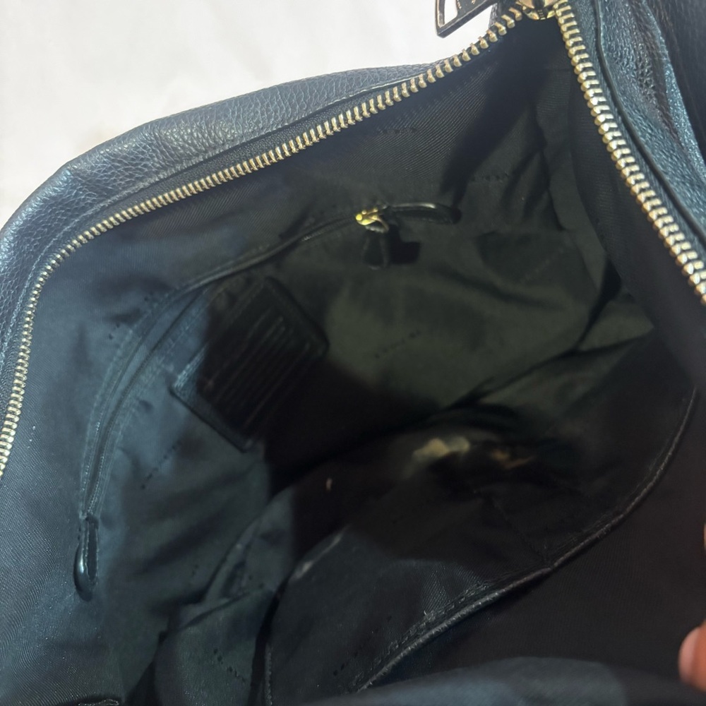 Black coach bag - Picture 3 of 6